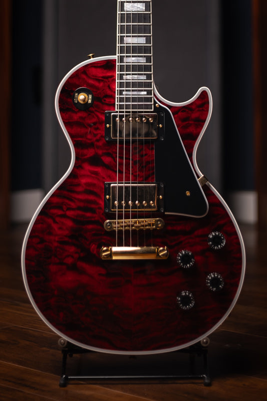 2020s Gibson Les Paul Custom Quilt Red Electric Guitar