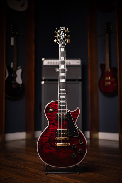 2020s Gibson Les Paul Custom Quilt Red Electric Guitar