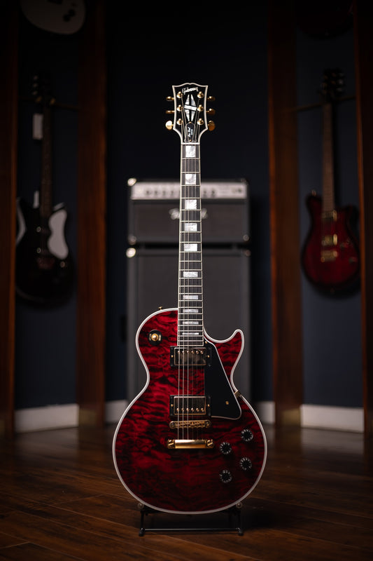 2020s Gibson Les Paul Custom Quilt Red Electric Guitar