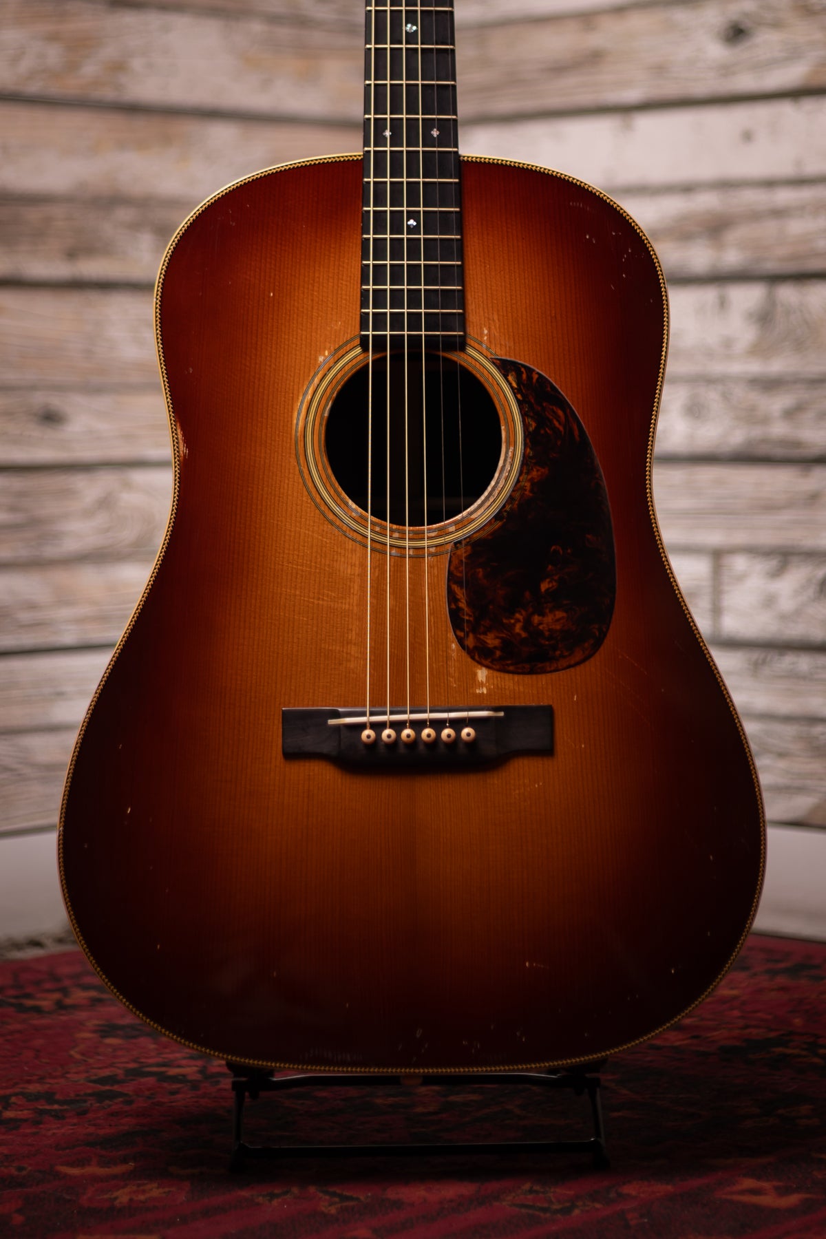 2024 Pre War Guitars Co. 12 Fret Custom Dreadnought Acoustic Guitar - Relic Sunburst
