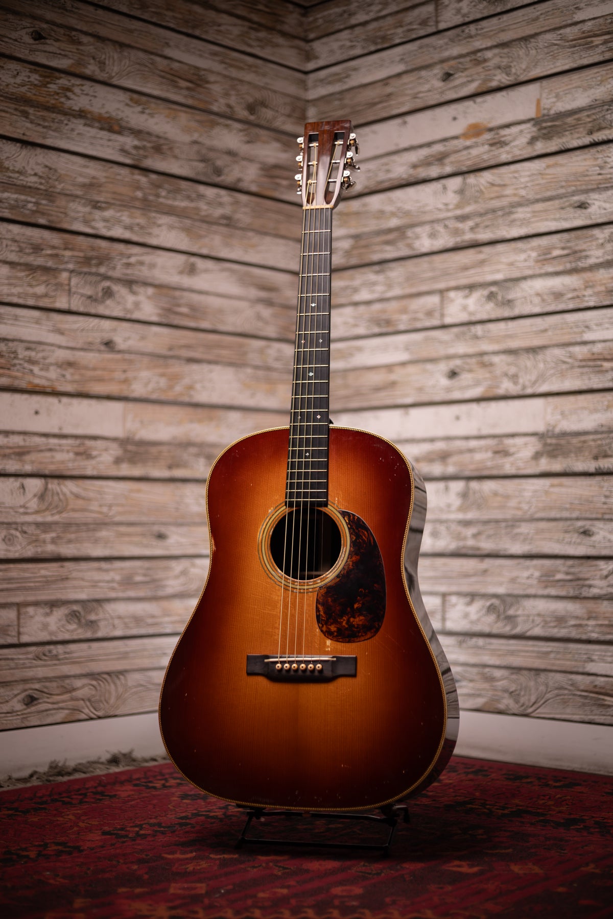 2024 Pre War Guitars Co. 12 Fret Custom Dreadnought Acoustic Guitar - Relic Sunburst