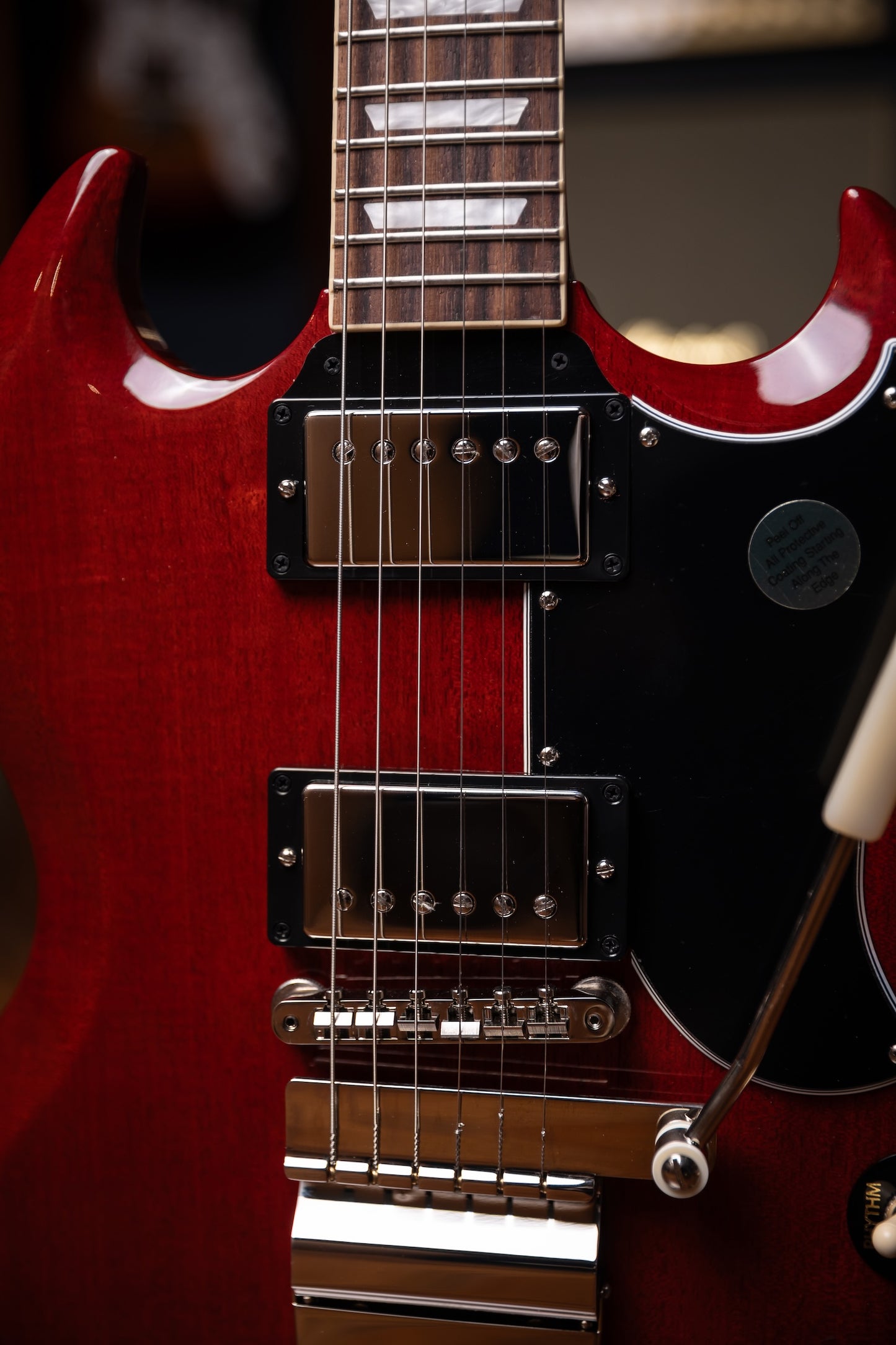 2022 Gibson SG ‘61 Standard Maestro Vibrola Reissue Electric Guitar - Cherry