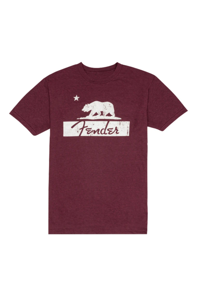 Fender Burgundy Bear T-Shirt