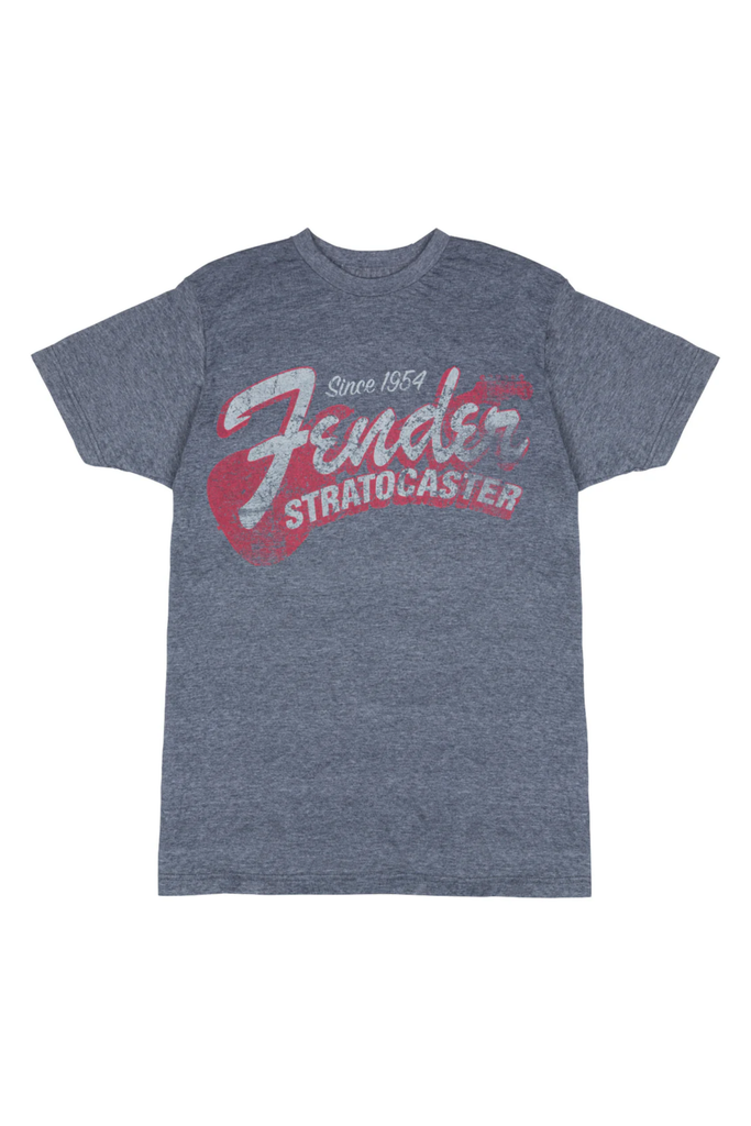 Fender Since 1954 Strat T-shirt - Blue Smoke
