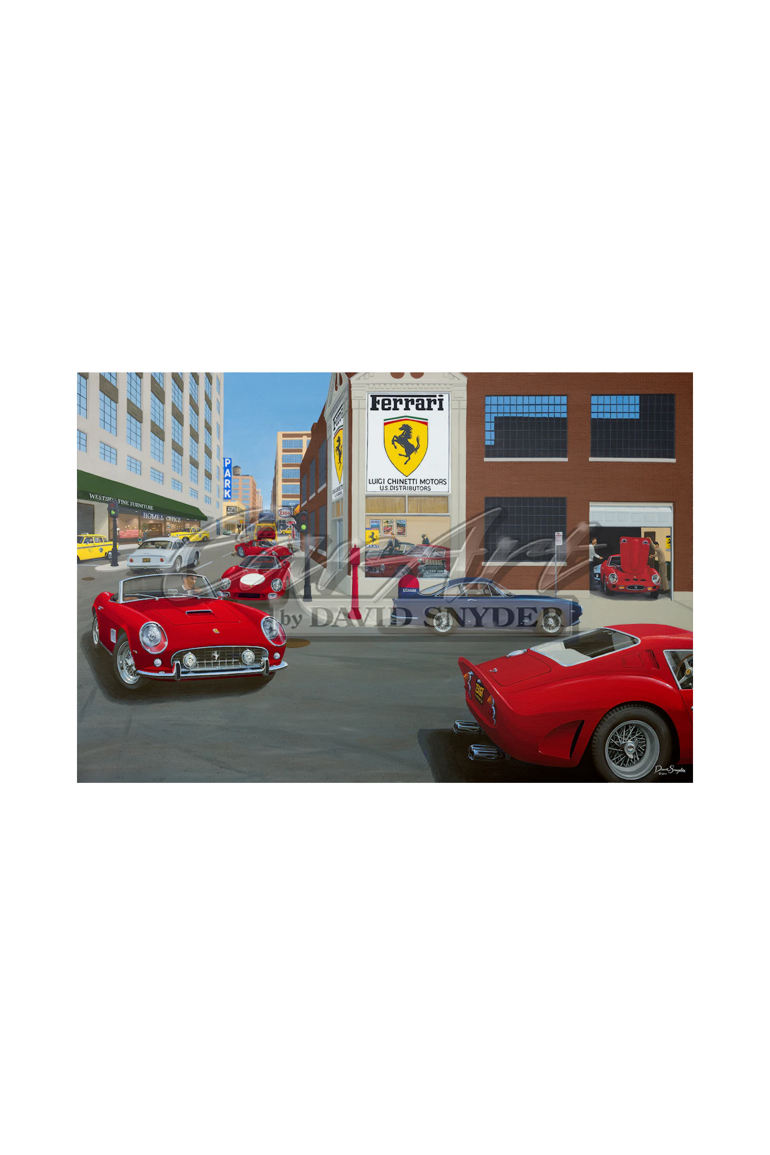 "Chinetti Manhattan" Limited Edition Print