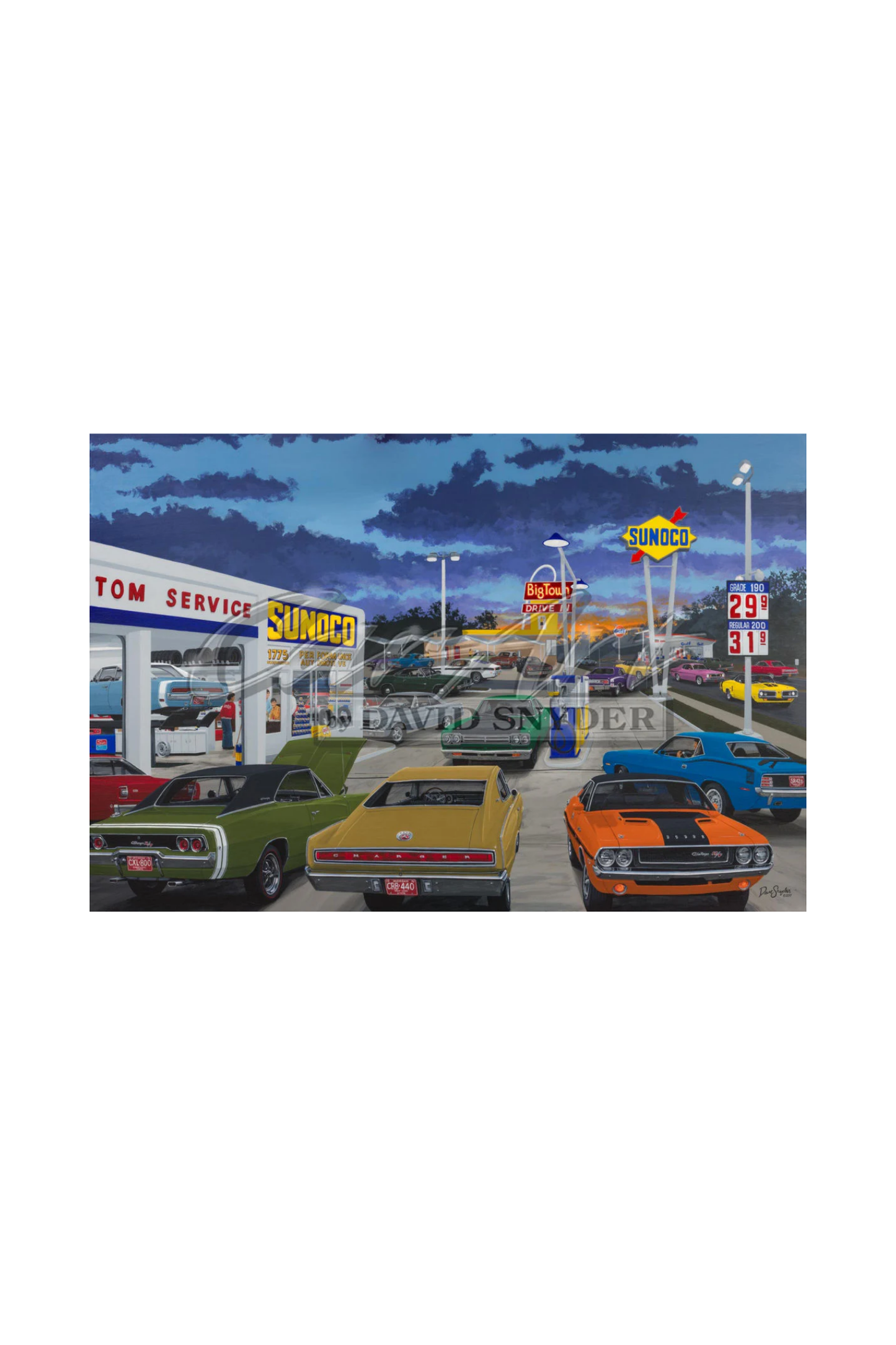 "1775 Woodward Avenue" Limited Edition Print