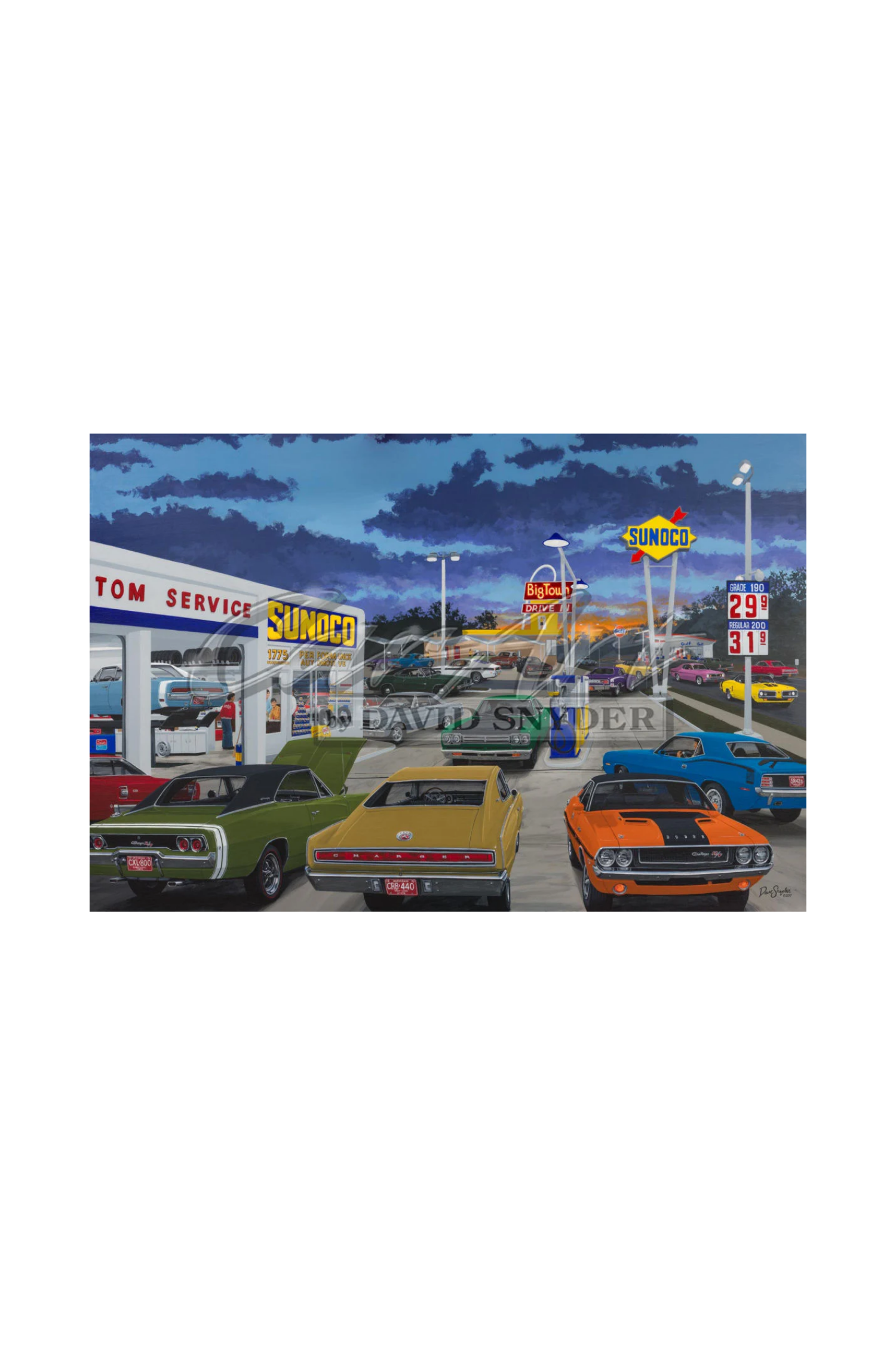 "1775 Woodward Avenue" Limited Edition Print
