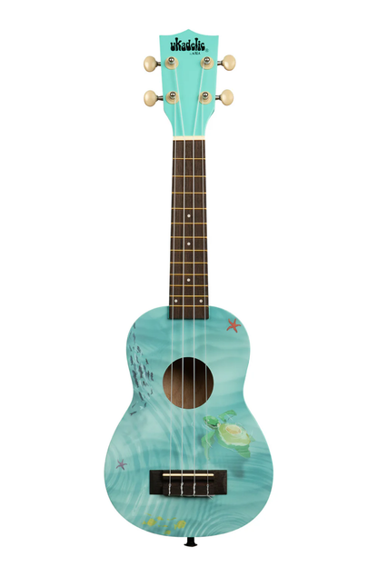 Kala Ukadelic Soprano Ukulele - Seascape