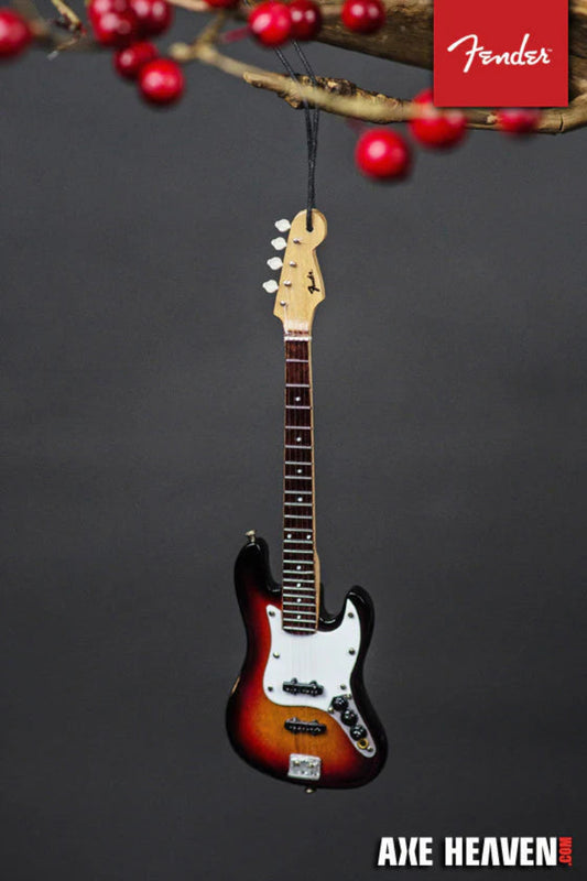 Gibson Fender Jazz Bass 6" Ornament - 3 Color Sunburst