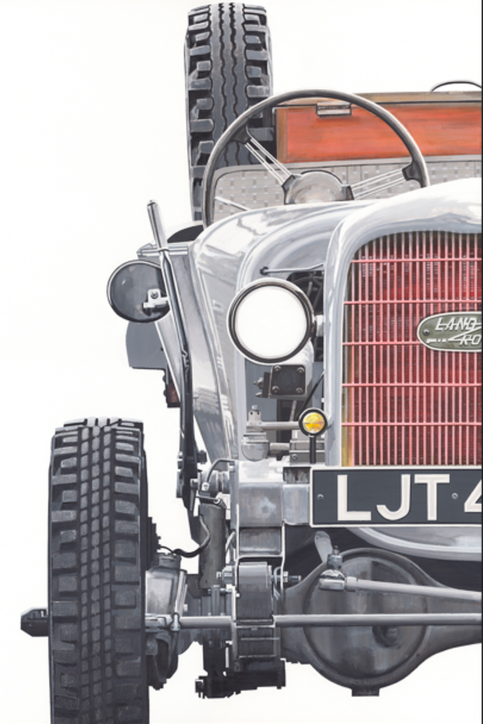 Wencelblat Land Rover Desert Patrol Poster