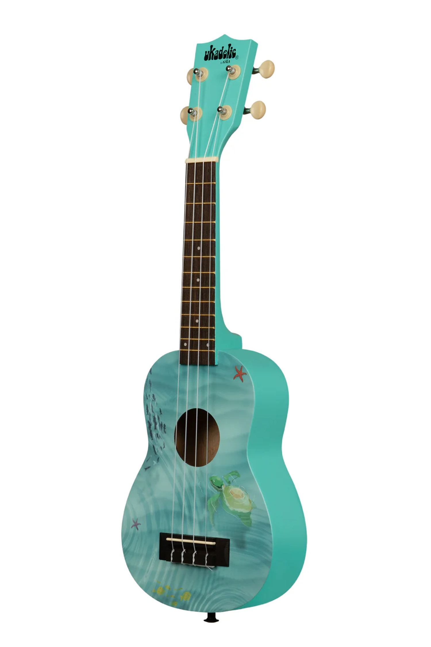 Kala Ukadelic Soprano Ukulele - Seascape