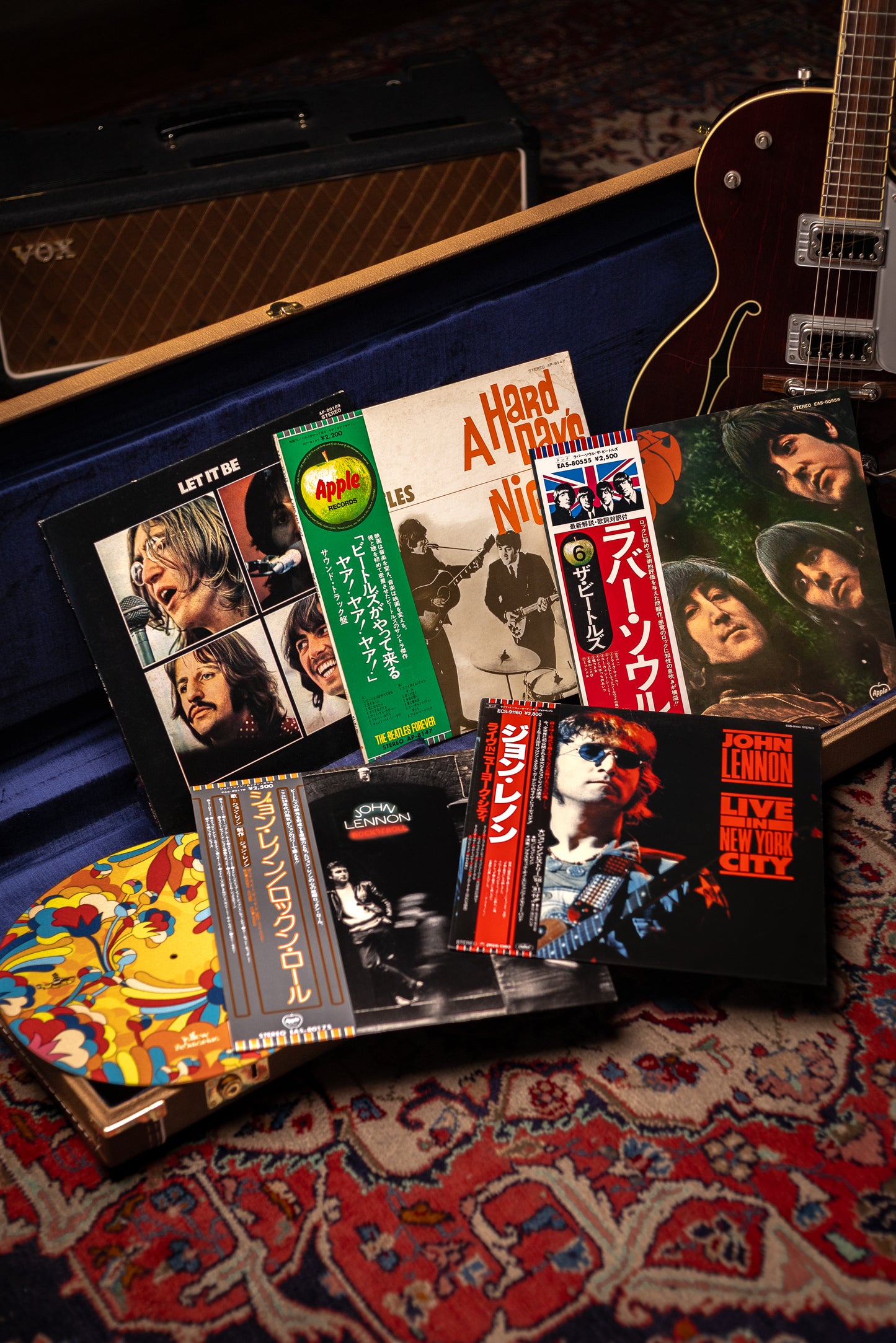 The Beatles Japanese Pressing Bundle (OBI Strips)