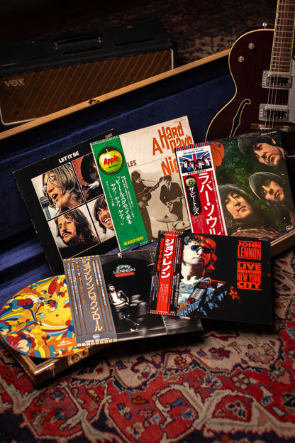 The Beatles Japanese Pressing Bundle (OBI Strips)
