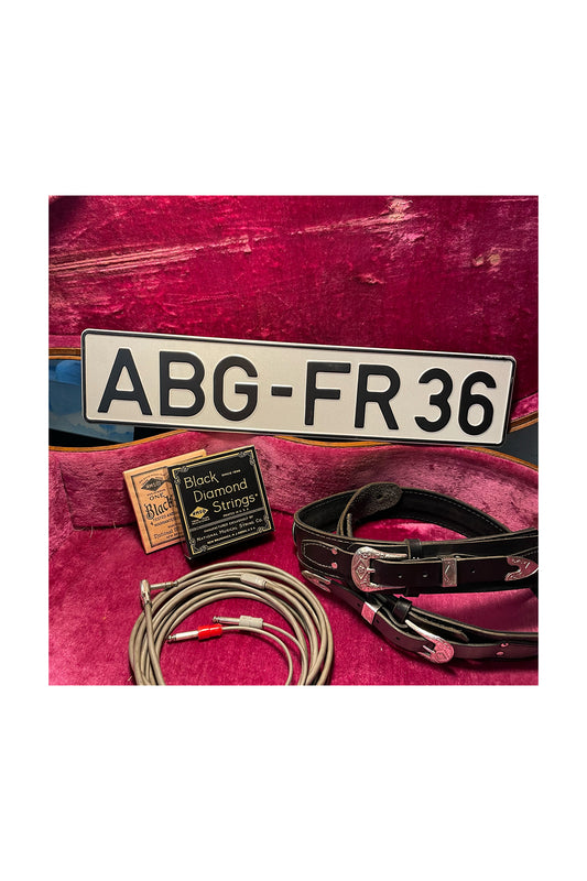 European License Plates