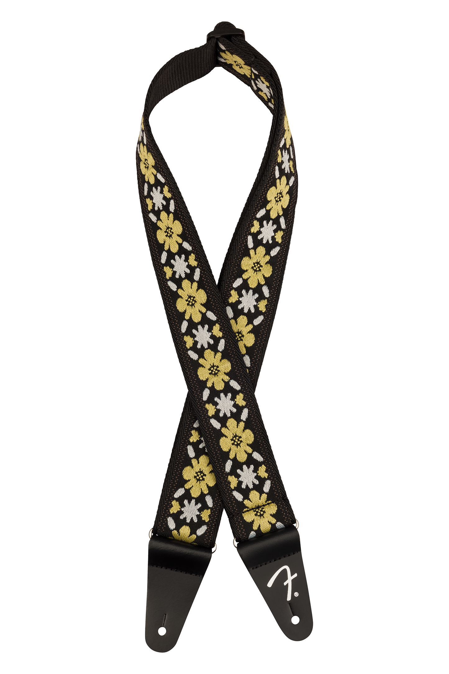 Fender Pasadena Woven Straps - Yellow Clover