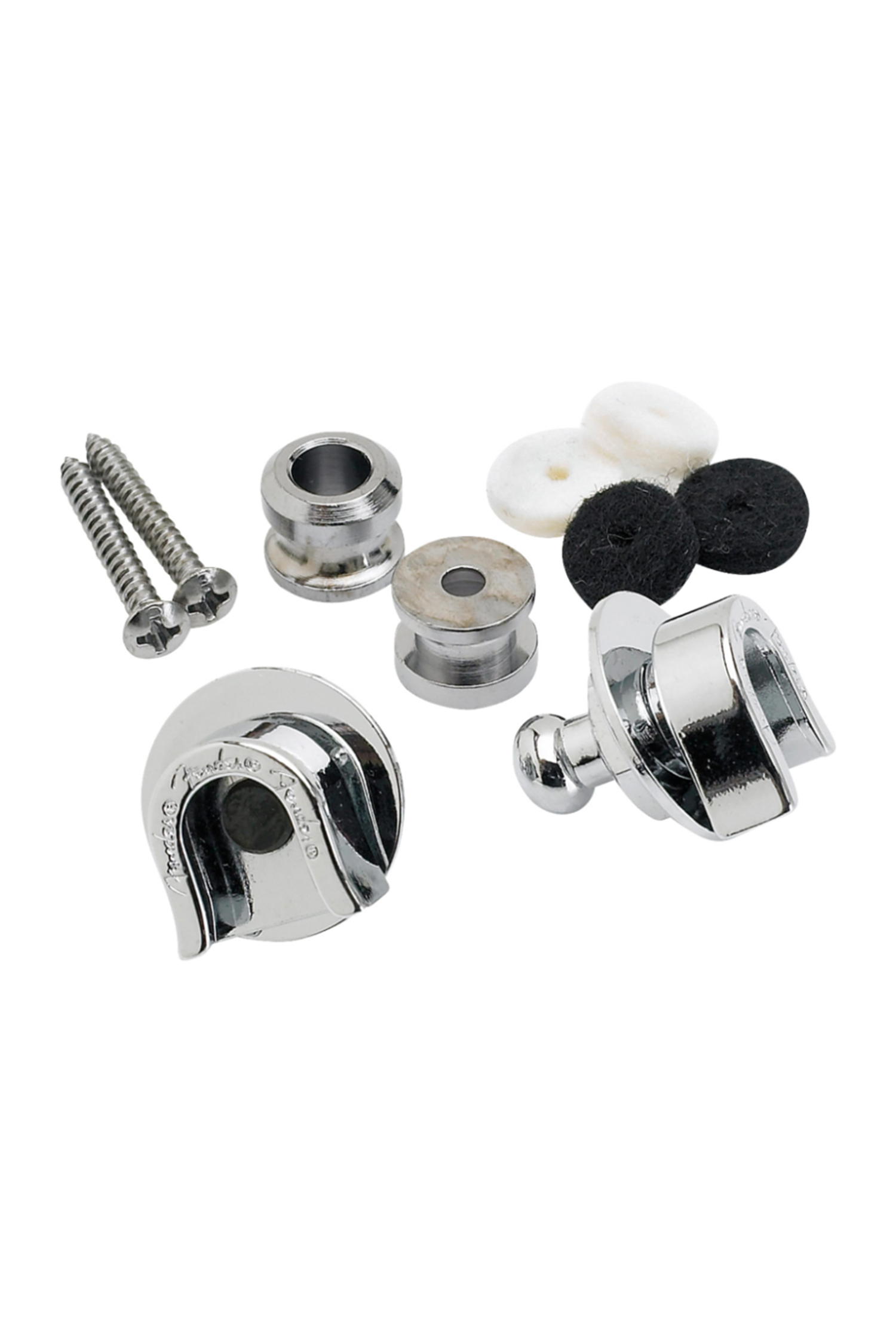 Fender Security Strap Locks Chrome