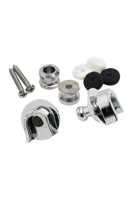Fender Security Strap Locks Chrome