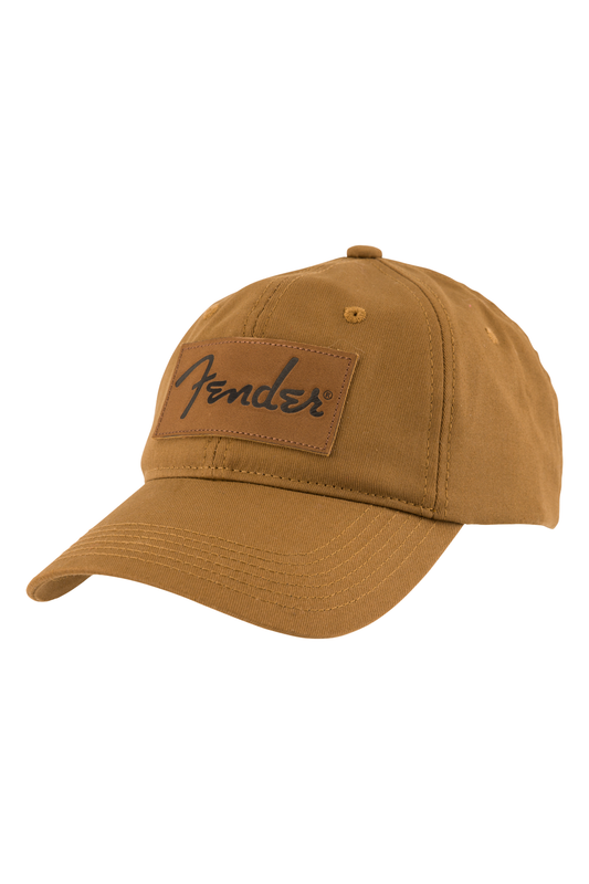 Fender Vintage Leather Badge Hat