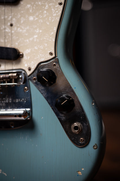 1965 Fender Mustang Electric Guitar - Daphne Blue