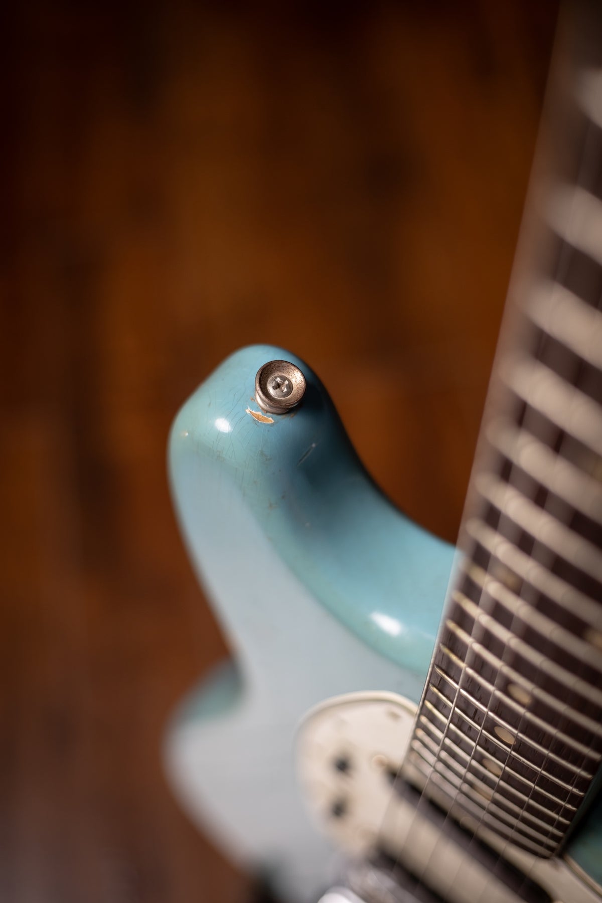 1965 Fender Mustang Electric Guitar - Daphne Blue