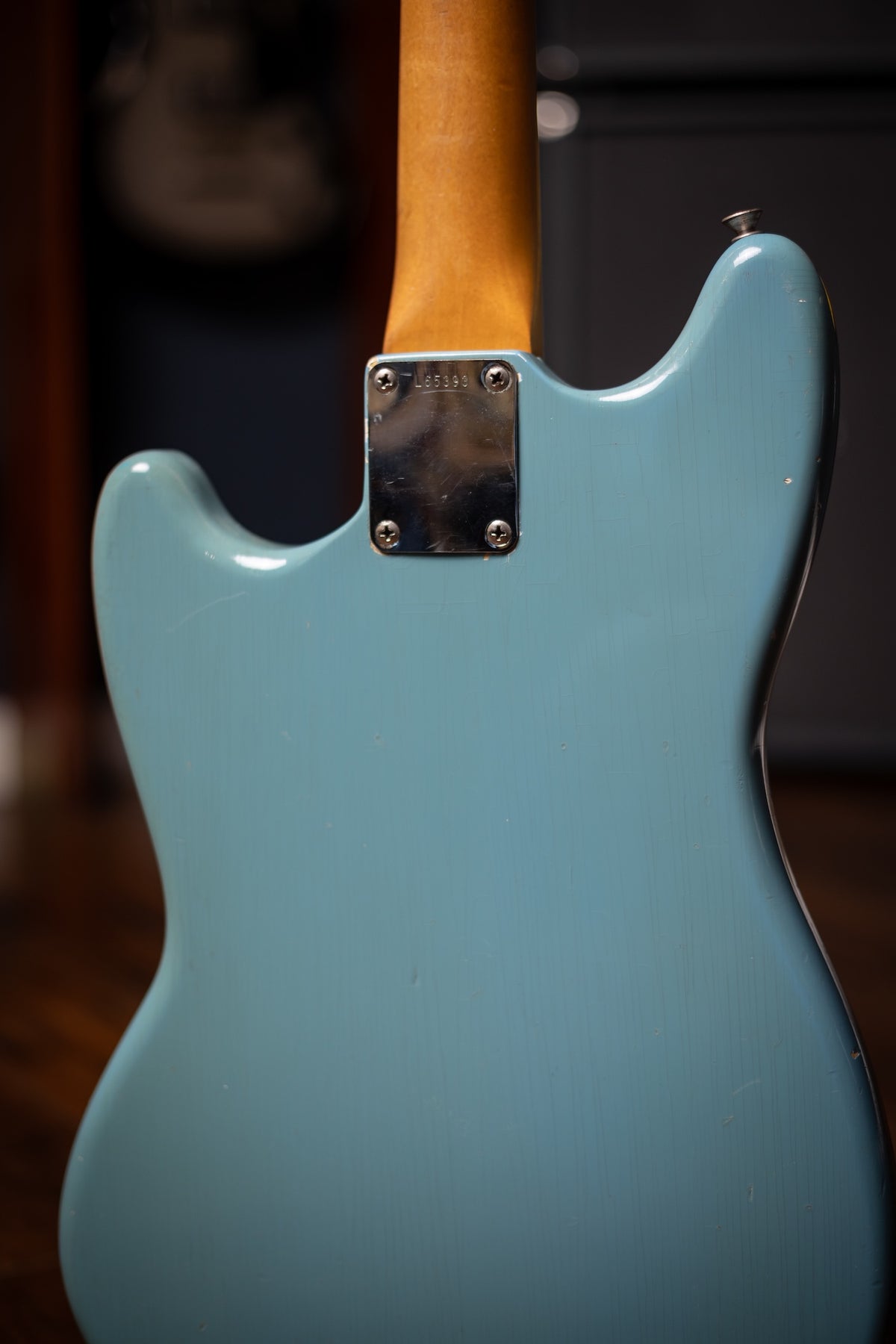 1965 Fender Mustang Electric Guitar - Daphne Blue
