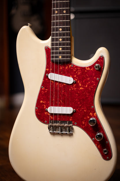1963 Fender Duo Sonic Electric Guitar - Olympic White