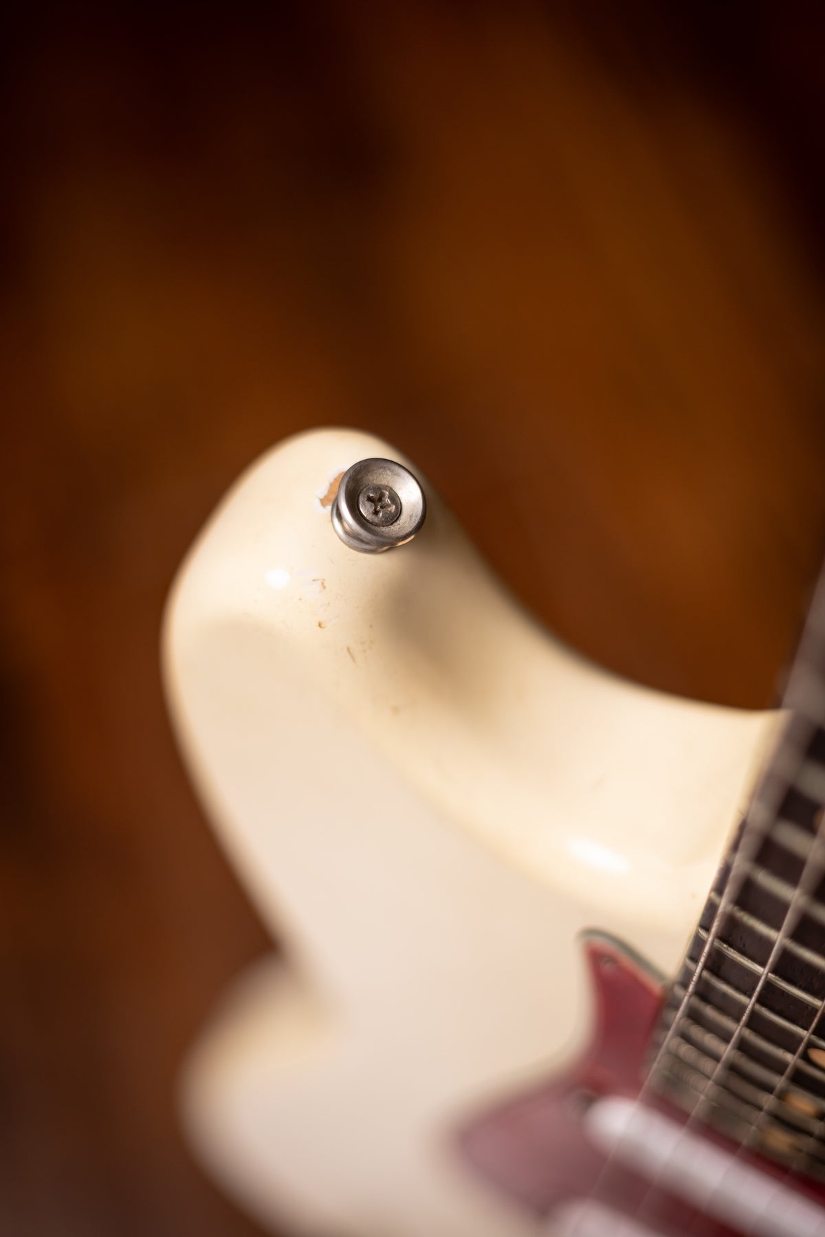1963 Fender Duo Sonic Electric Guitar - Olympic White