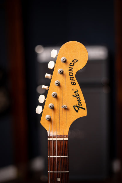 1968 Fender Bronco Electric Guitar - Red