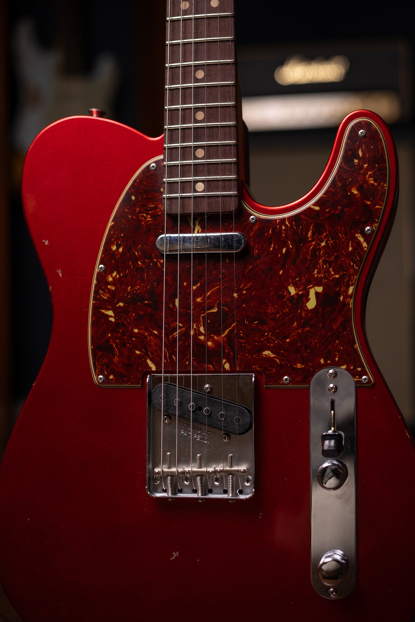 Fender 1963 Telecaster Journeyman Relic Electric Guitar - Candy Apple Red