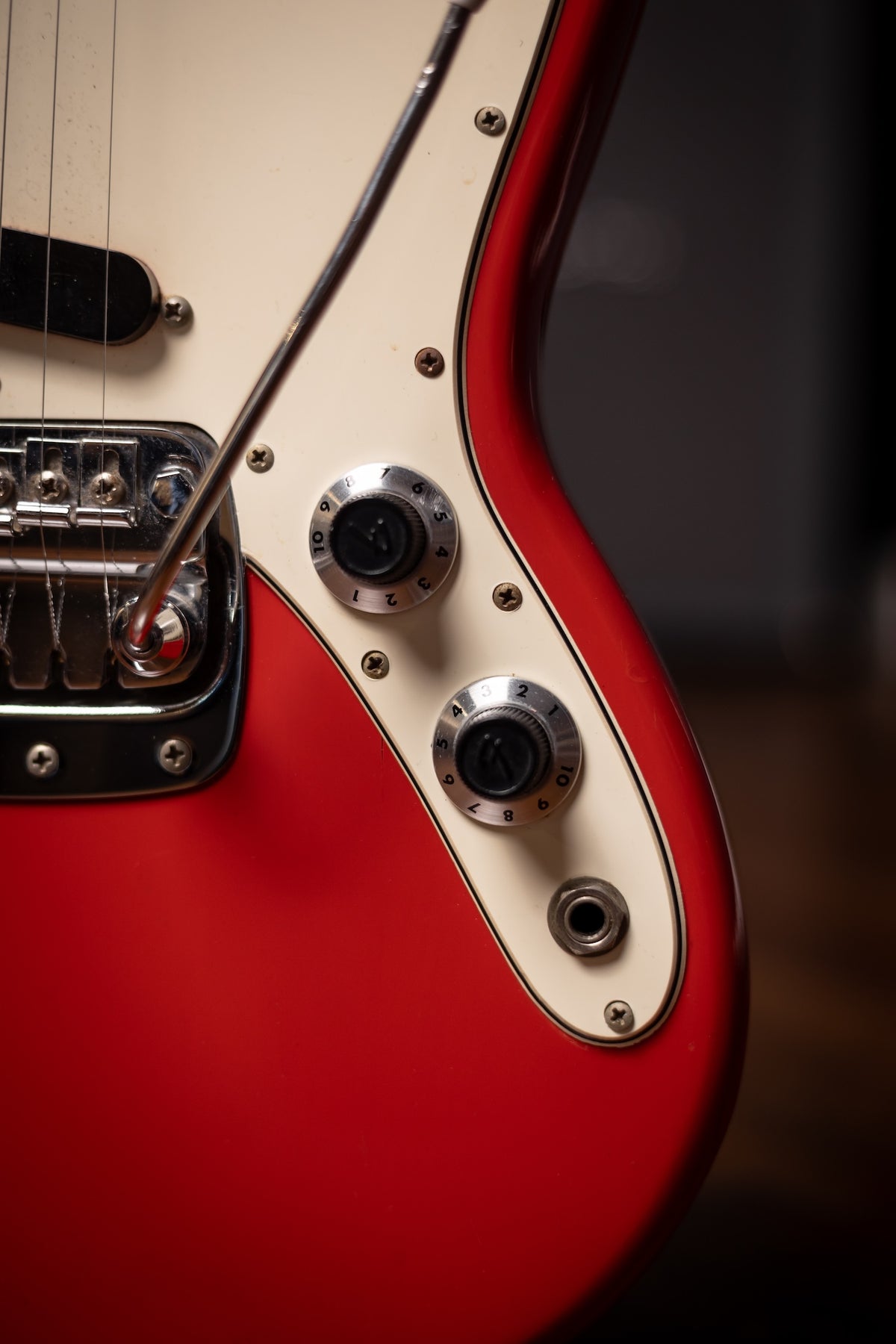 1968 Fender Bronco Electric Guitar - Red