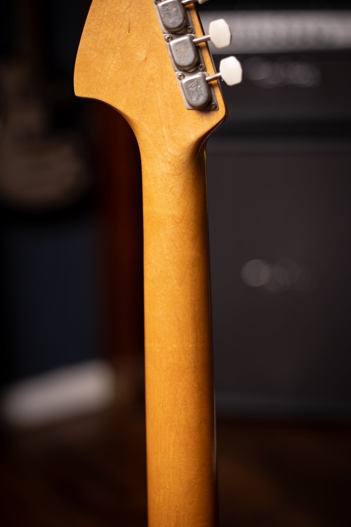1968 Fender Bronco Electric Guitar - Red