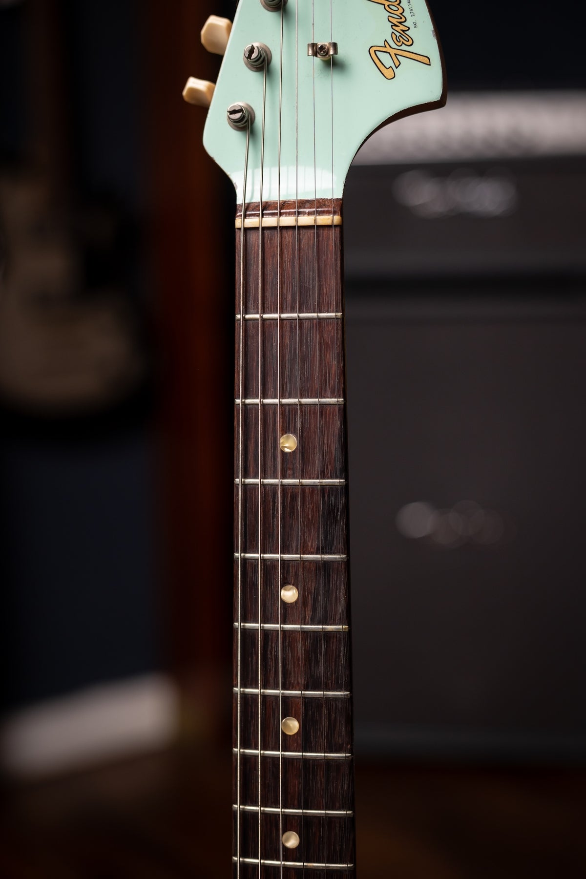 1966 Fender Sonic Blue (Refinished) Electric Guitar