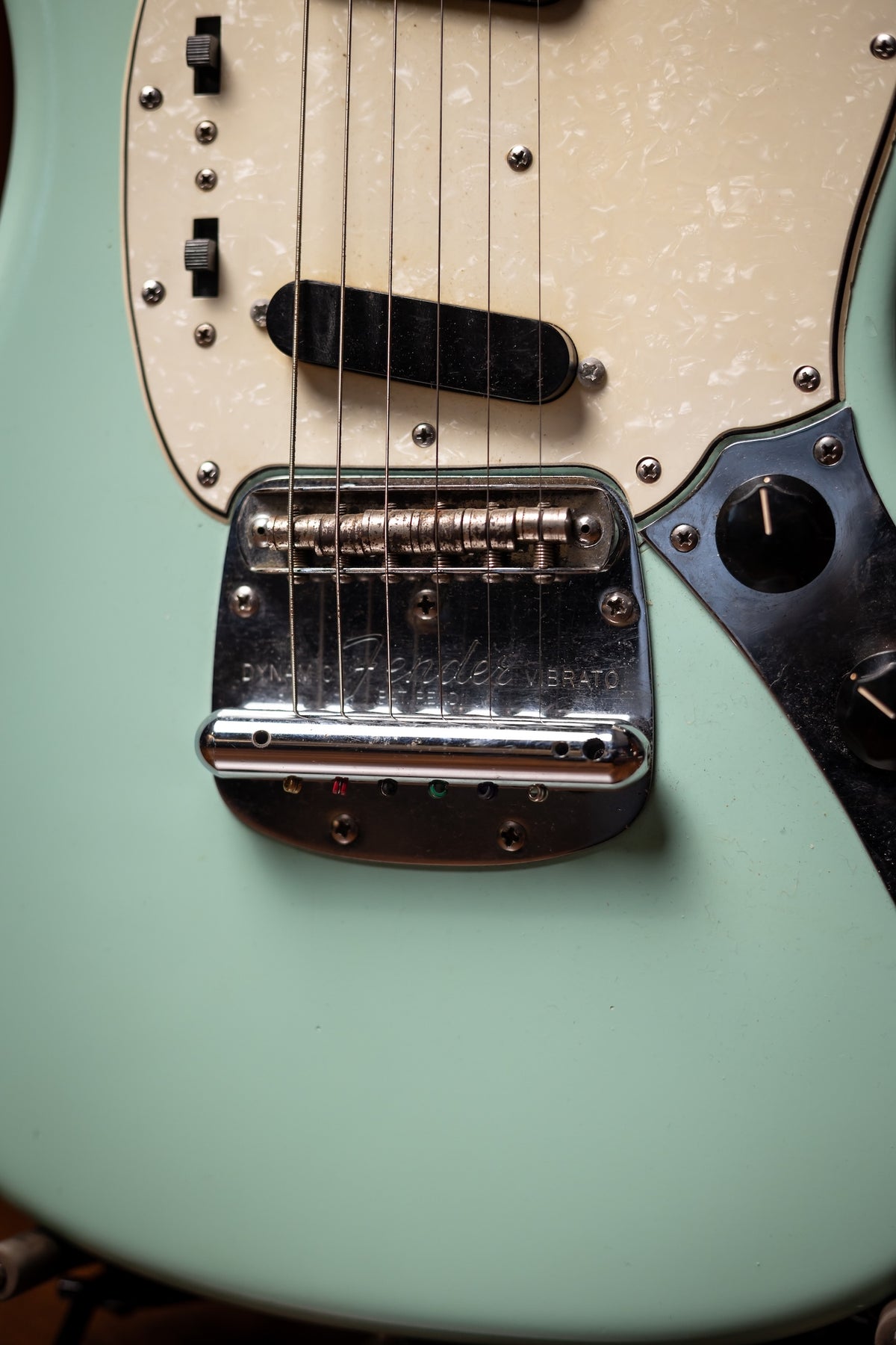 1966 Fender Sonic Blue (Refinished) Electric Guitar
