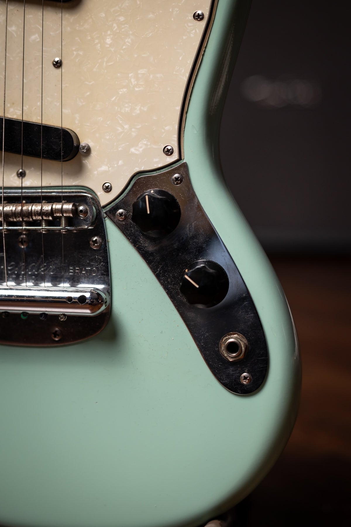 1966 Fender Sonic Blue (Refinished) Electric Guitar