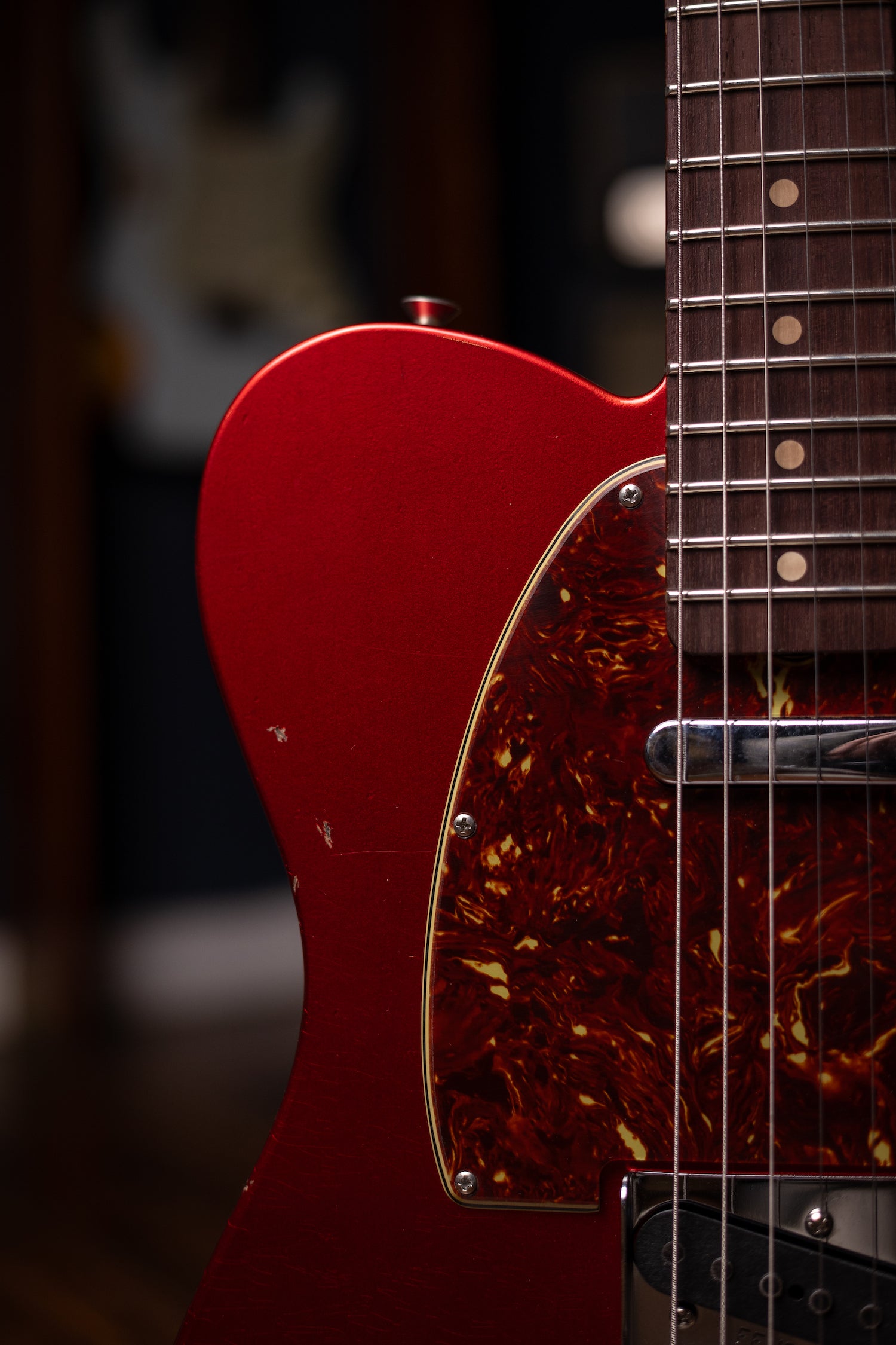 Fender 1963 Telecaster Journeyman Relic Electric Guitar - Candy Apple Red