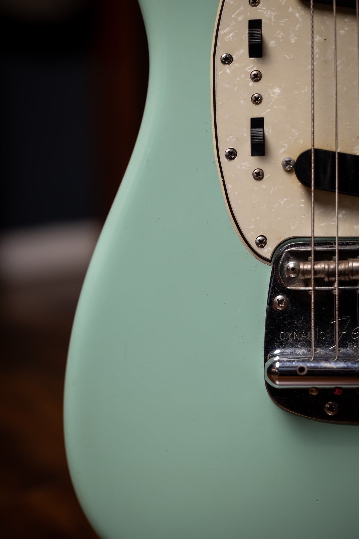 1966 Fender Sonic Blue (Refinished) Electric Guitar