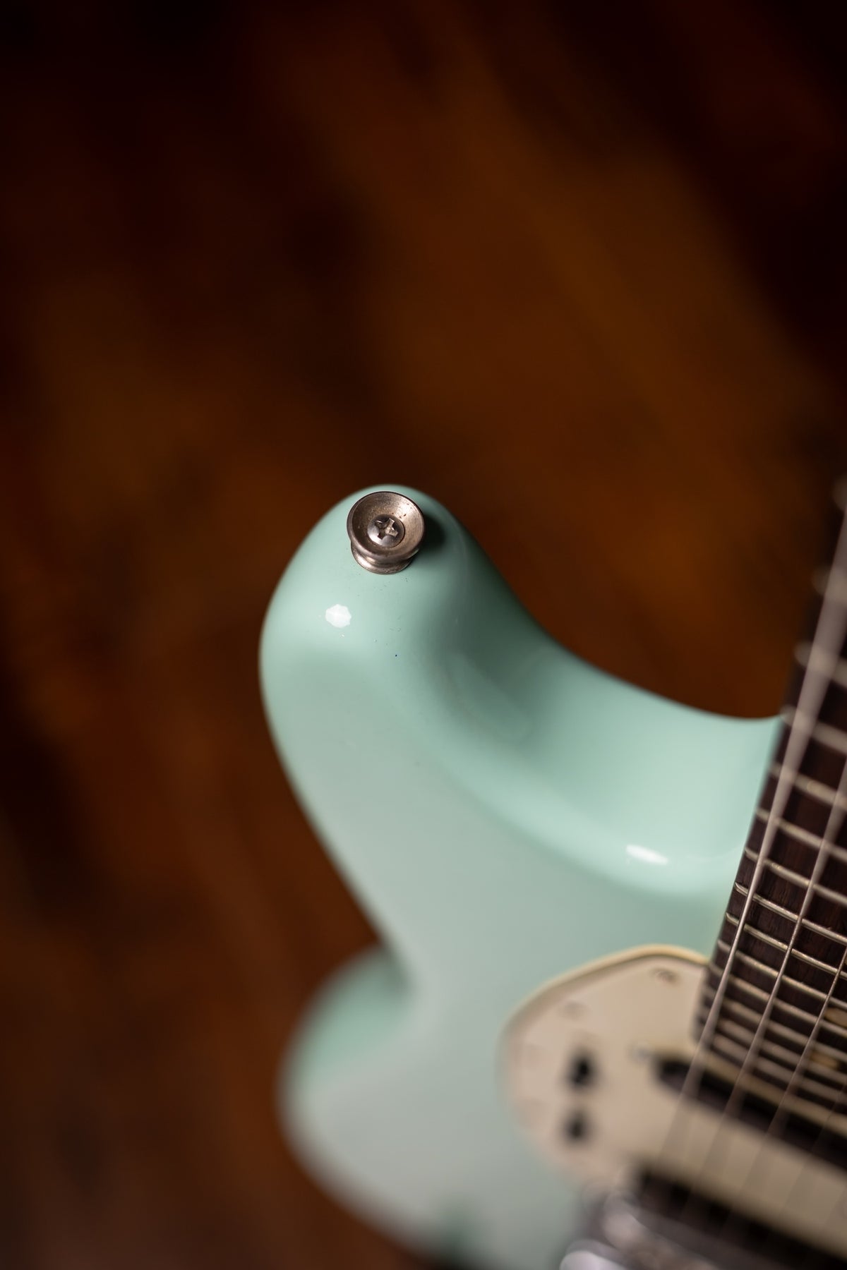 1966 Fender Sonic Blue (Refinished) Electric Guitar