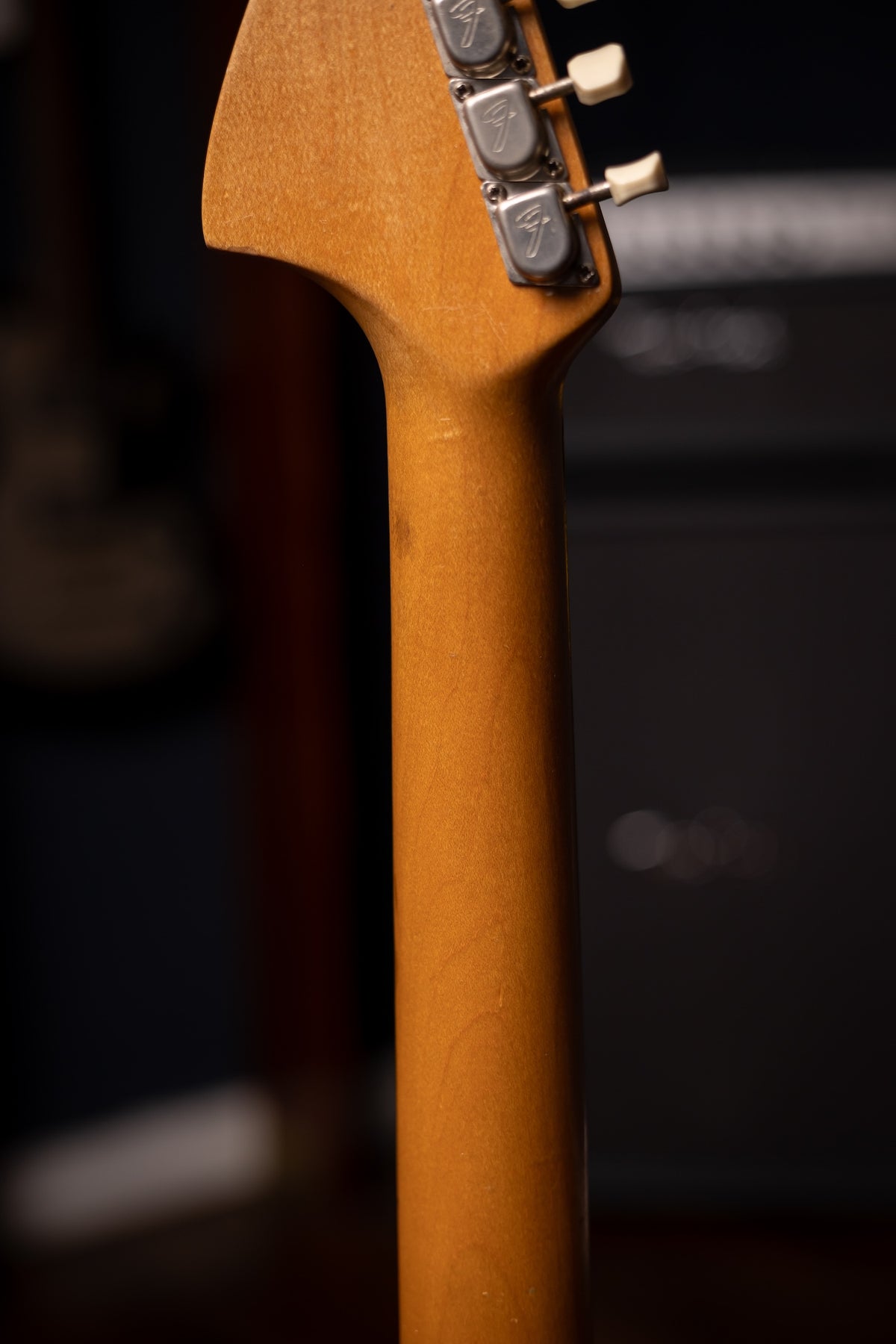 1966 Fender Sonic Blue (Refinished) Electric Guitar