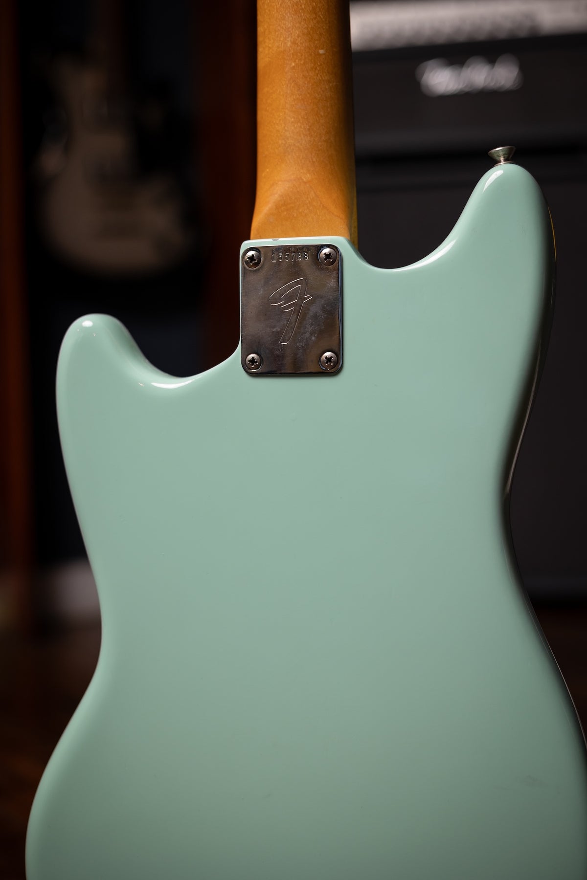 1966 Fender Sonic Blue (Refinished) Electric Guitar