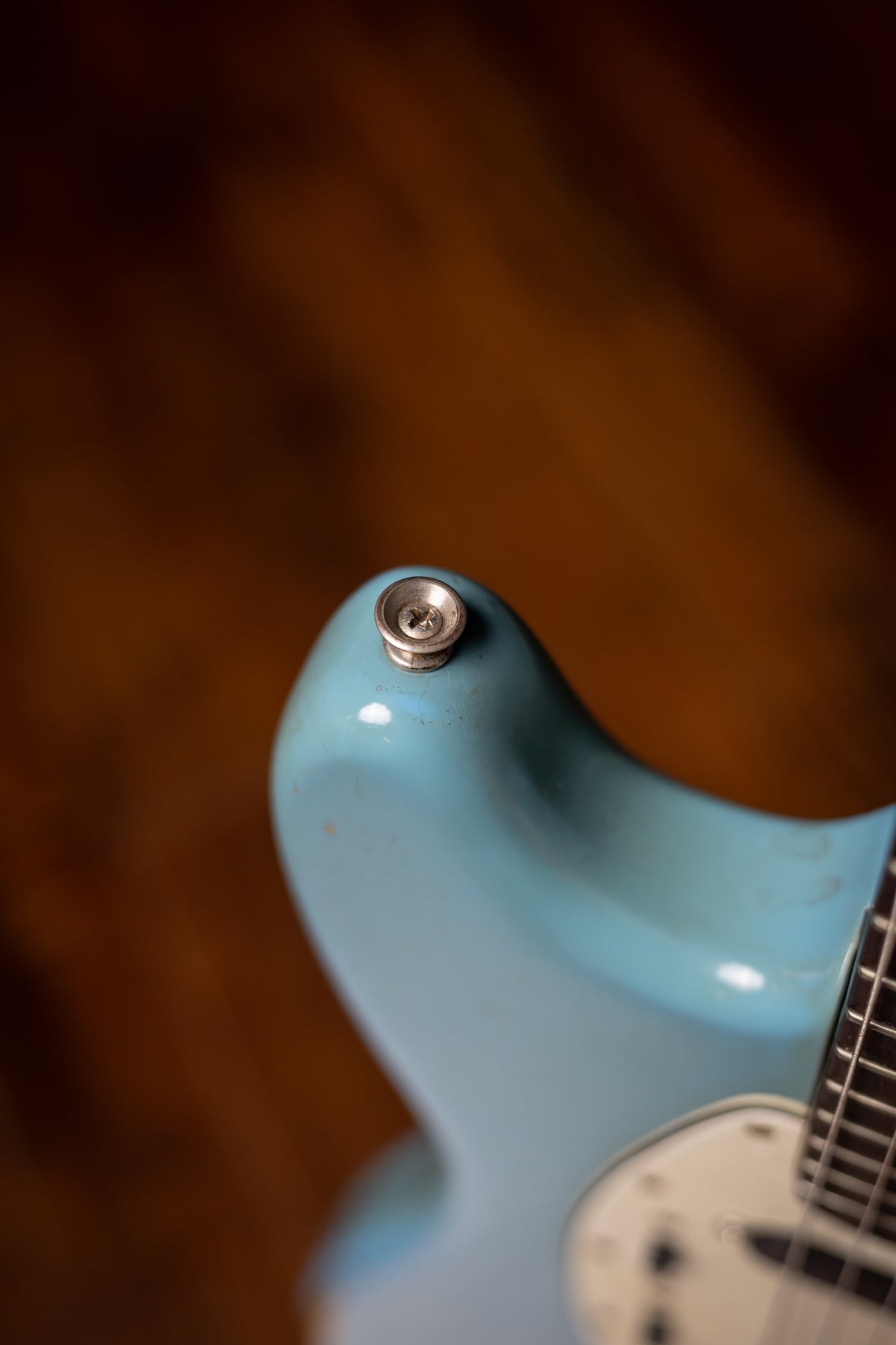 1965 Fender Duo Sonic II Electric Guitar - Daphne Blue