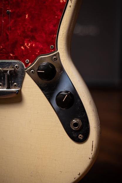 1965 Fender MusicMaster Electric Guitar - Olympic White