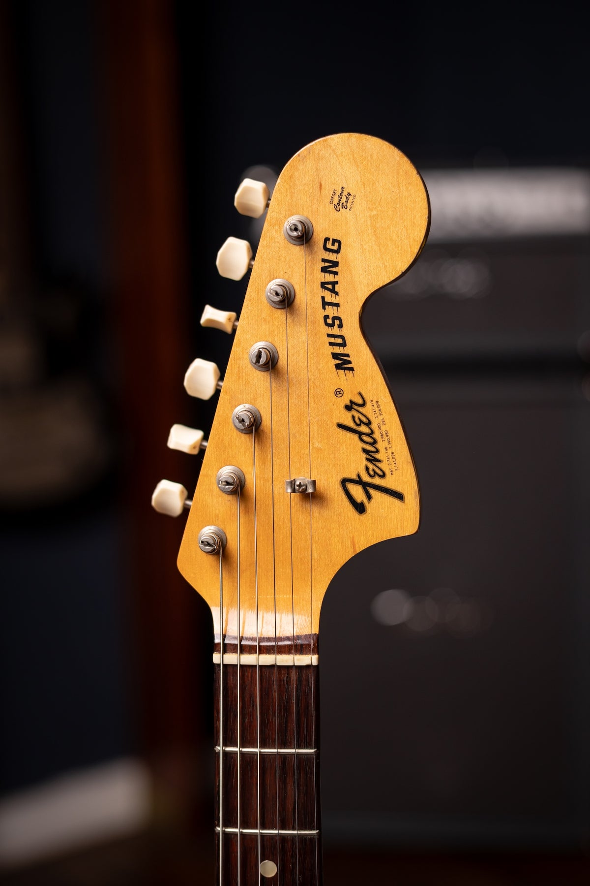 1972 Fender Mustang Electric Guitar - Sunburst