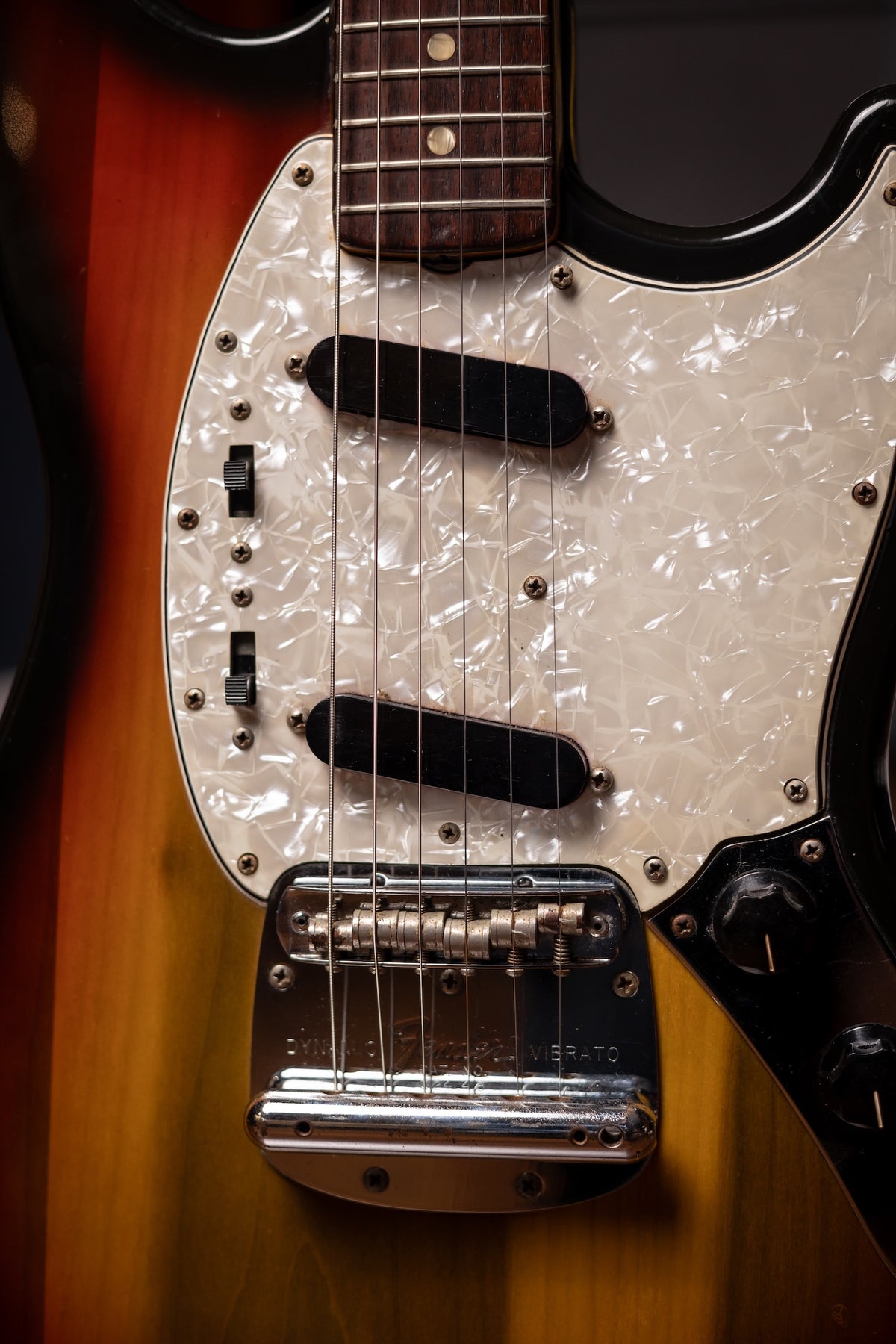 1972 Fender Mustang Electric Guitar - Sunburst