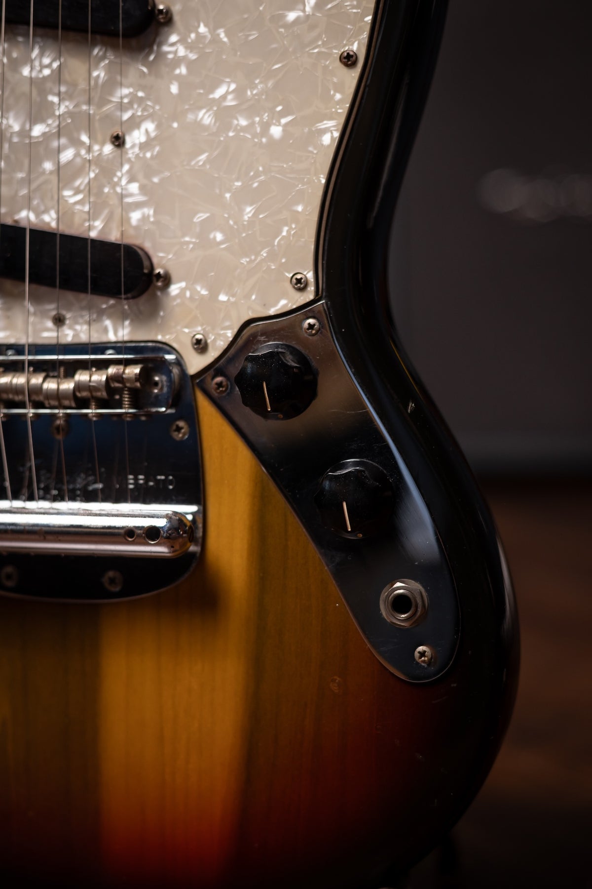 1972 Fender Mustang Electric Guitar - Sunburst