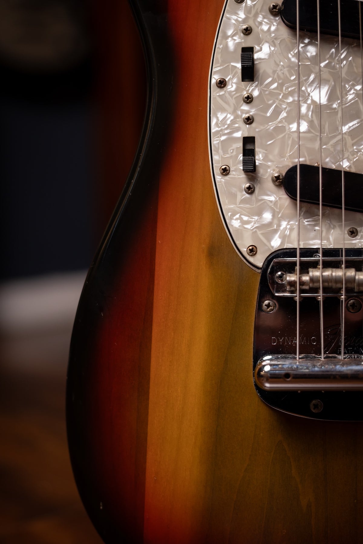 1972 Fender Mustang Electric Guitar - Sunburst