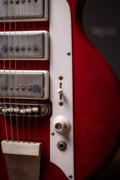 Airline Town and Country Electric Guitar - Red