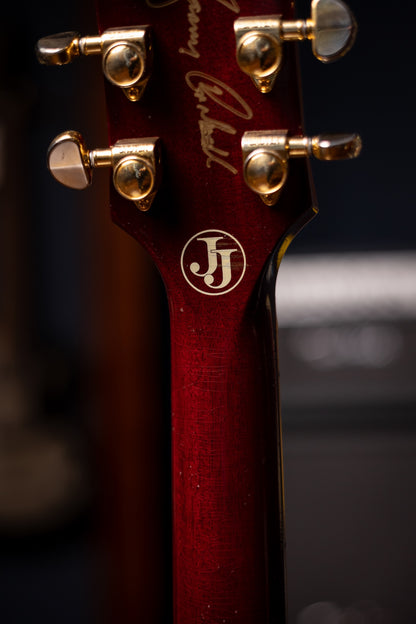 Pre-Owned Gibson Les Paul Custom Jerry Cantrell "Wino" Murphy Lab Electric Guitar - Light Aged Wine Red