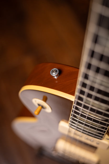 Pre Owned Gibson Custom Shop 1954 Reissue Les Paul Electric Guitar - Double Gold VOS