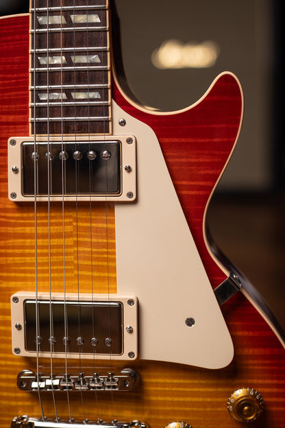 2014 Gibson Custom Shop Les Paul Long Scale Electric Guitar - Cherry Sunburst