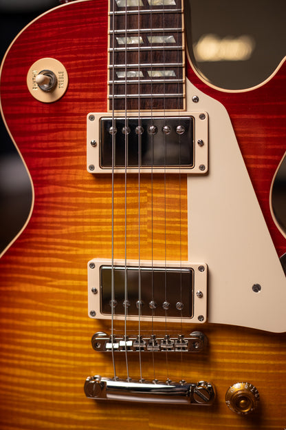 2014 Gibson Custom Shop Les Paul Long Scale Electric Guitar - Cherry Sunburst